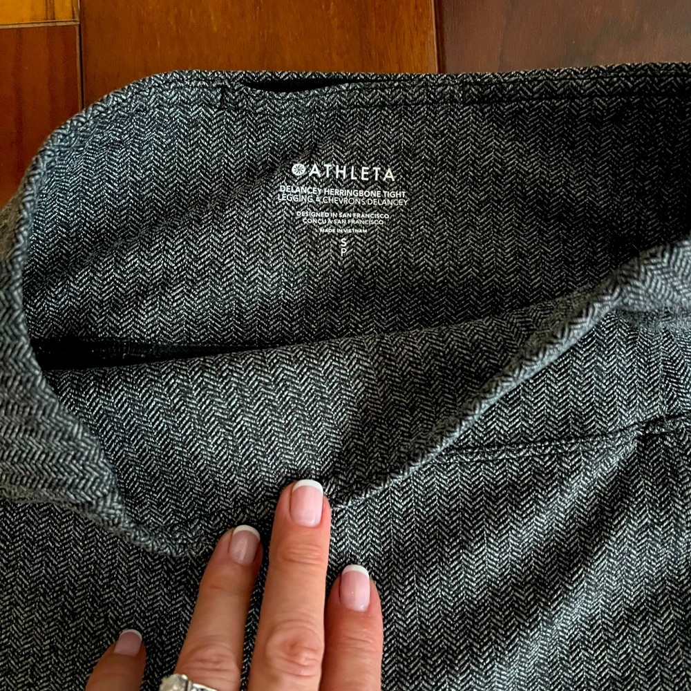 Athleta Delancey herringbone leggings